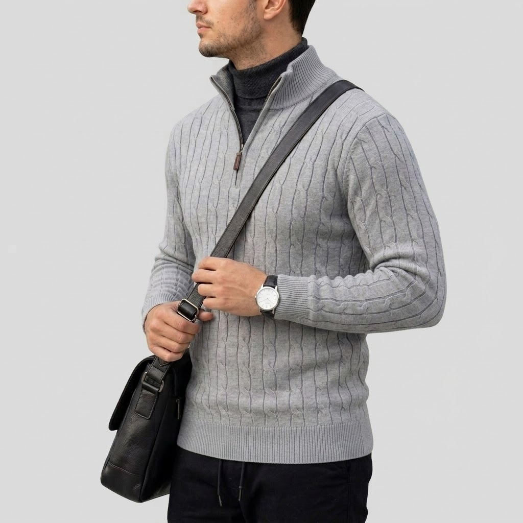 Men's Long Sleeve Half Zip Pol - Thermal Long John review and price