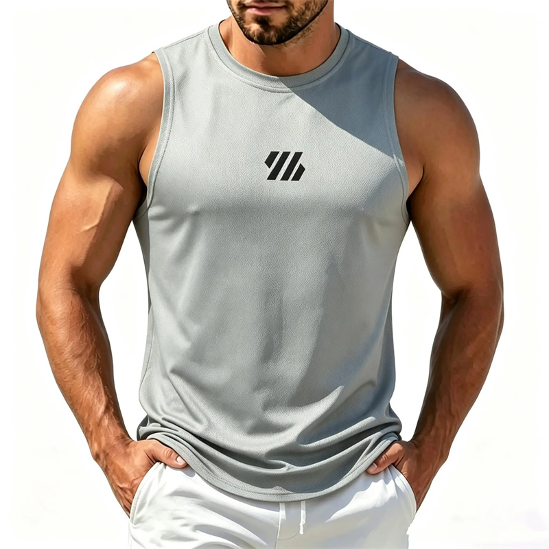 Men's Fitness running Tank Top - Sleeveless Undershirt review and price