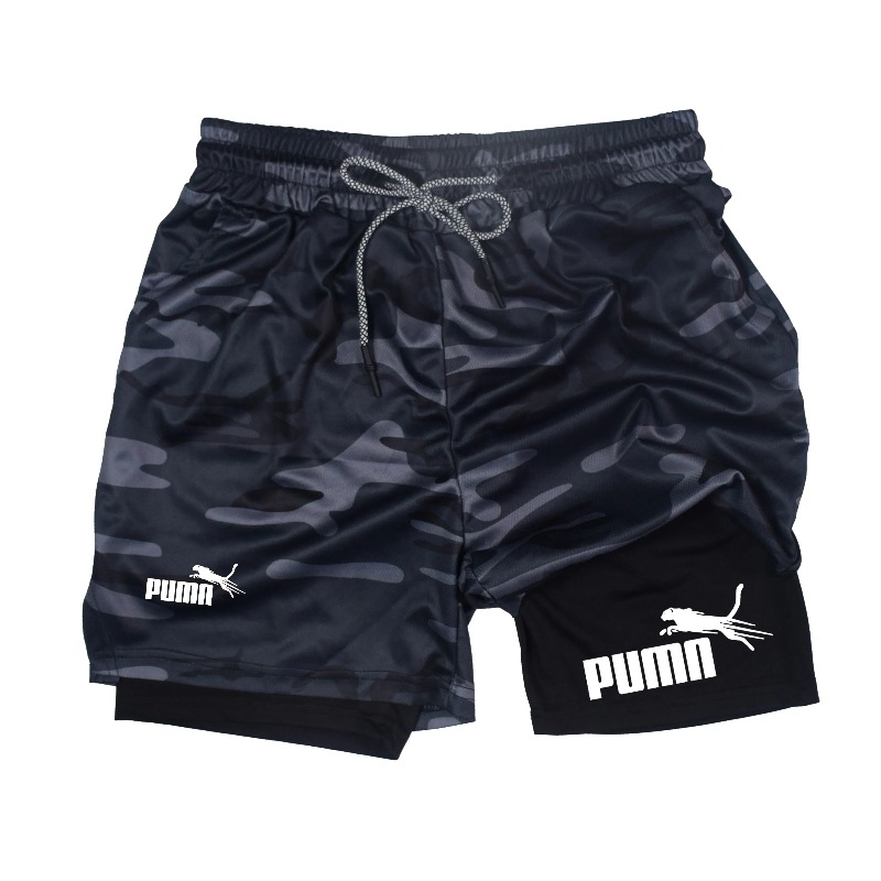 Summer Breathable Two-in-one D - Compression Shorts Athletes review and price