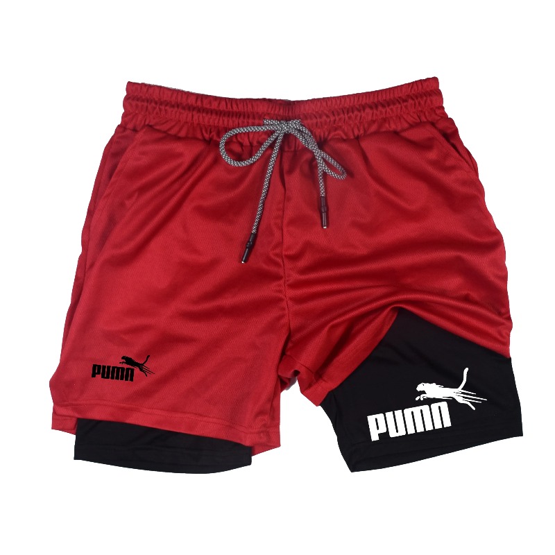 Summer Breathable Two-in-one D - Compression Shorts Athletes review and price