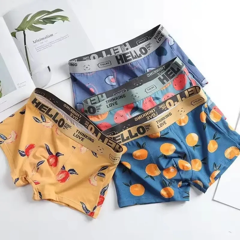 1/2/4 PCS Men's Printed Sports - Boxer Brief Pack Cotton review and price