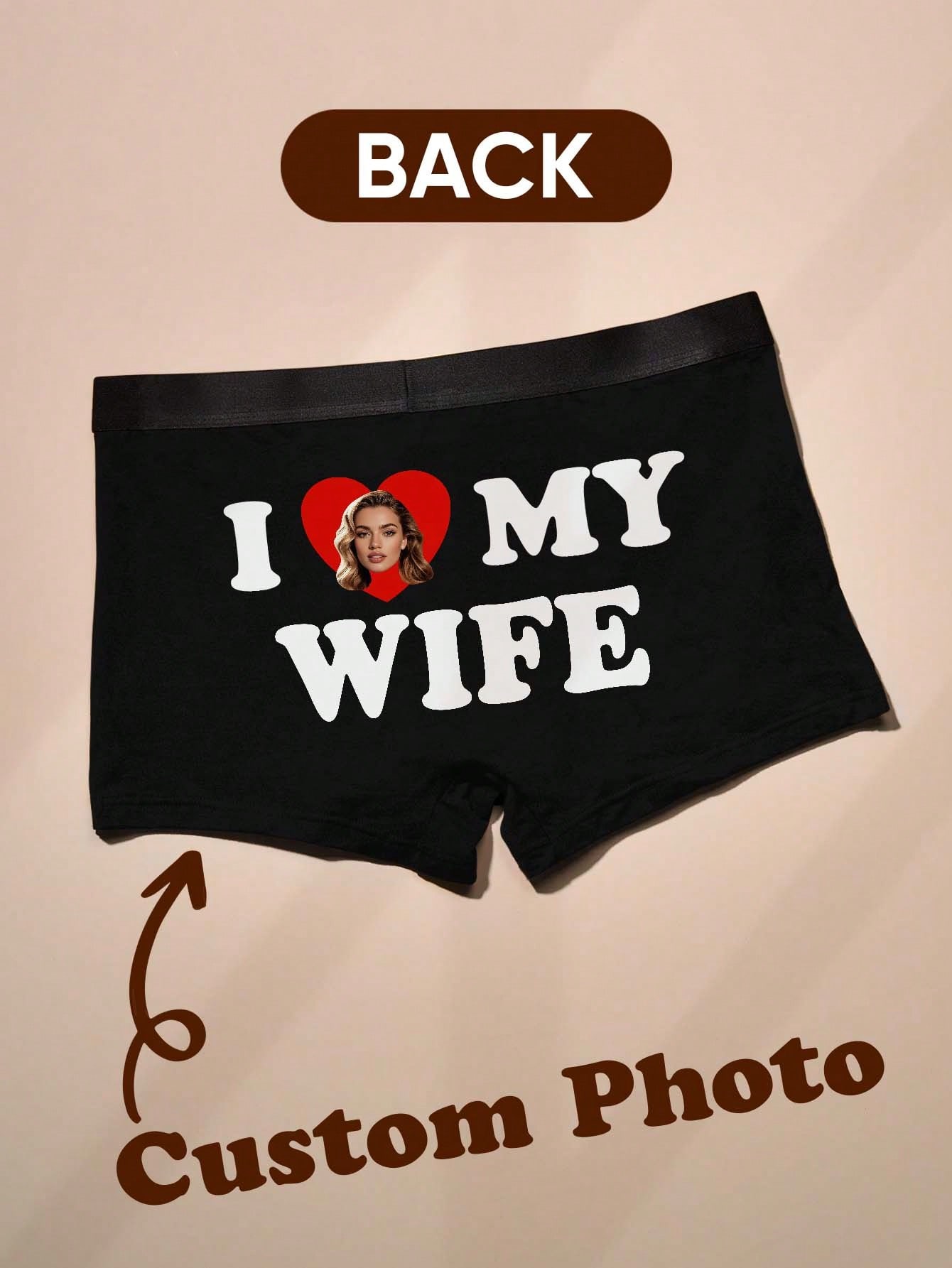 Custom Photo Boxers for Men Pe - Boxer Brief Pack Cotton review and price