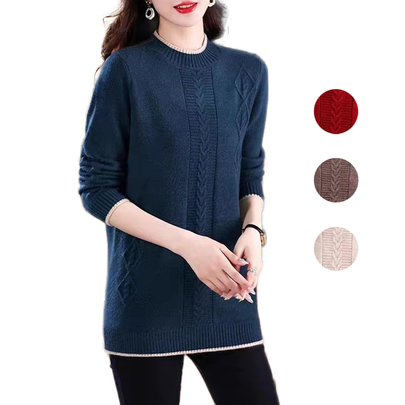 Fashion Round Neck Knitted Jum - Thermal Long John review and price