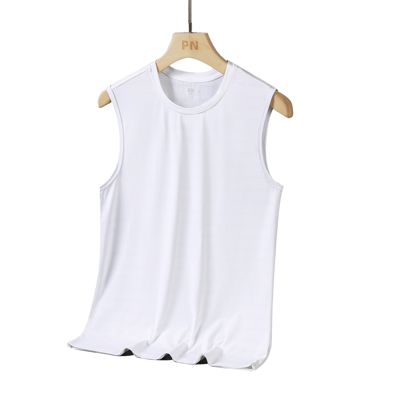 Summer New High-quality Ice Si - Sleeveless Undershirt review and price